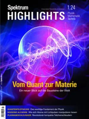 Image de Spektrum Highlights 1/2024 - Vom Quant zur Materie