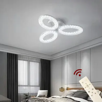 Obrázok produktu pre Stropné svietidlo LED XT-3 51 cm stropné svietidlo s diaľkovým ovládaním farba svetla/jas nastaviteľný stmievateľný A+ LED obývacia izba svetlo stropné svietidlo LED stropné svietidlo