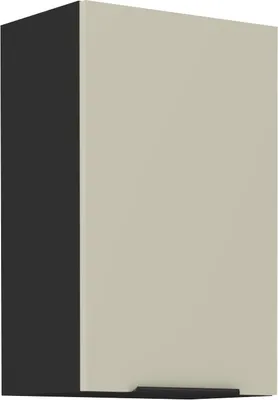 Immagine prodotto di Mobile cucina superiore AGAFIJA - larghezza 45 cm, cashmere / nero