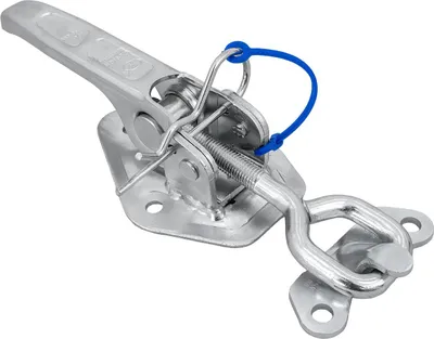 Produktbild von Seitenkupplung mit STEELPRESS ZB-15A+Z-15 Verschluss, kompletter Exzenterverschluss der Anhängerseite