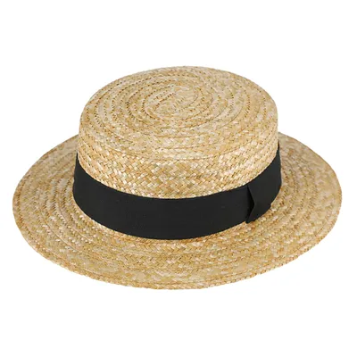 Produktbild von Fiebig Strohhut Kreissäge Bortenstroh UV-Schutz Natur Gr. 55