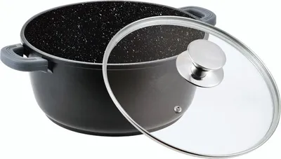 Produktbild von 13 L Kochtopf Suppentopf Antihaft Induktion Schmortopf 36 cm Aluguss Bratentopf
