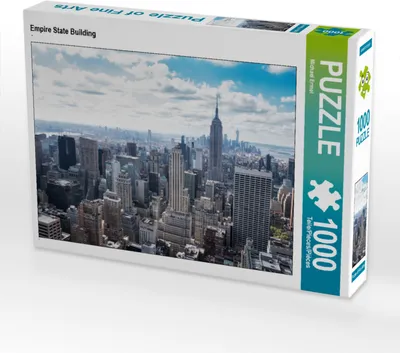 Produktbild von CALVENDO Puzzle Empire State Building | 1000 Teile Lege-Größe 64x48cm Foto-Puzzle für glückliche Stunden