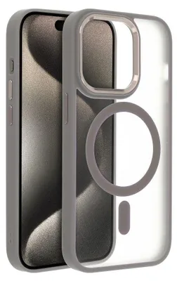 Immagine prodotto di Custodia MagSafe Cover opaca compatibile con iPhone 16 Pro Max Titanium