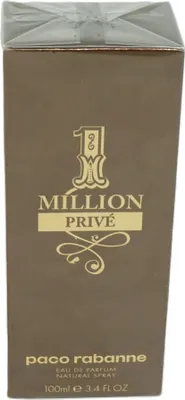 Produktbild von Rabanne Million Privé, Männer, 100 ml, Nicht nachfüllbare Flasche, Zimt, Mandarine, Myrrhe, Tabak, Patschuli, Tonka-Bohne