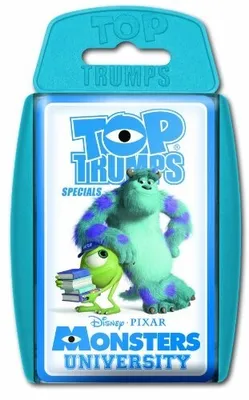 Produktbild von Top Trumps - Monster University Kartenspiel Karten Spiel Disney Quartett Deutsch