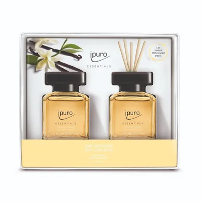 Produktbild von ipuro Soft vanilla, Duftflasche, Schilfaroma-Diffusor
