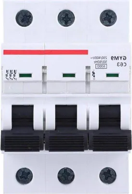Obrázok produktu pre Miniatúrny istor 3P 230/400 V AC 50/60 Hz IP20 – istor pre montáž na lištu (63 A)