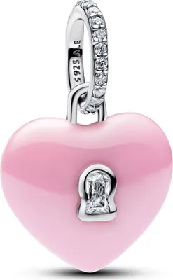 Produktbild von Pandora Heart padlock 794424C01 Charm Anhänger