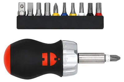 Produktbild von Würth Ratschenschraubendreher Mini 1/4 Zoll 12-teilig 061363050
