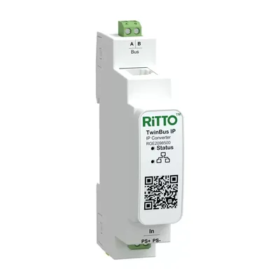 Produktbild von Ritto IP Konverter, TwinBus IP, weiß RGE2098500