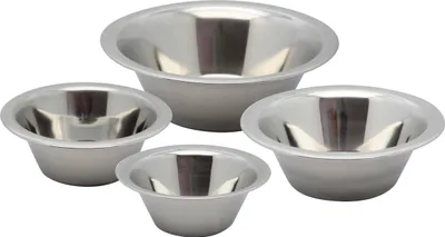Produktbild von ELO Schüssel-Set Edelstahl backofengeeignet silberfarben 4-teilig