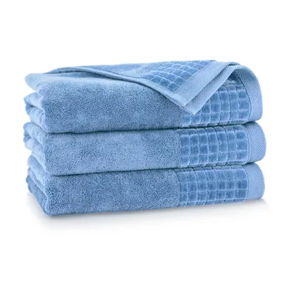 Image de Serviette PAULO bleu 50x100 cm Zwoltex