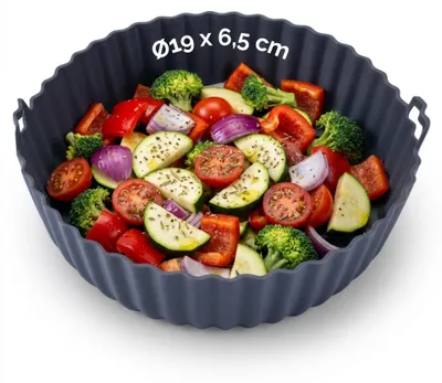 Obrázek produktu pro Fackelmann 45103, Kulatý, Silikon, Šedá