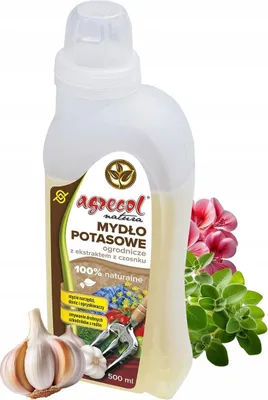 Produktbild von AGRECOL Natürliche flüssige Kaliumseife für den Garten, 500 ml, Knoblauch