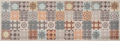 Image de Tapis de cuisine lavable Couleur mosaïque 60x180 cm