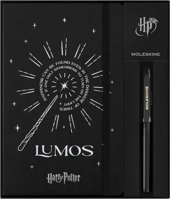 Zdjęcie produktu dla Notatnik L HP Lumos + pióro kulkowe czarne