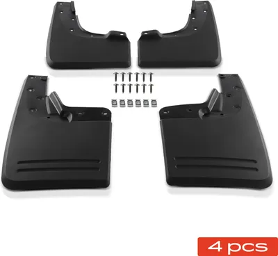 Image de Frankberg 4x Protections anti-projections avant et arrière pour VW Amarok 2HA 2HB S1B S6B S7A S7B 2.0L 3.0L