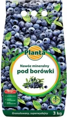 Obrázek produktu pro Okyselující granulované hnojivo pro borůvky 3 kg