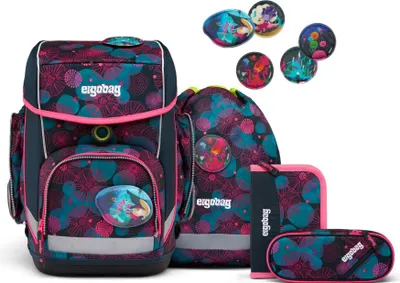 Produktbild von Ergobag Cubo KorallBär Schulranzen Set 5tlg.