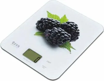 Productafbeelding van Keukenweegschaal TM Brombeere, 8 kg (22,4 x 18,5 cm)