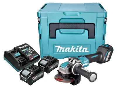Image de Makita Meuleuse d'angle sans fil XGT 40 V max - 125 mm - 3.000 - 8.500 tr/min - X-LOCK
