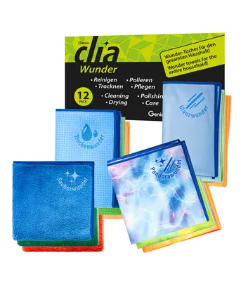 Produktbild von Genius CLIA Wunder Mikrofasertücher Set 12-tlg.