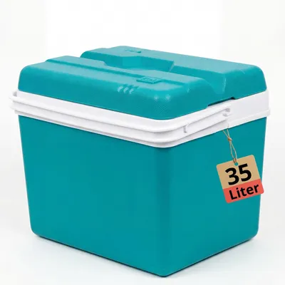 Produktbild von BigDean Kühlbox groß 35 Liter hält Lange kühl
