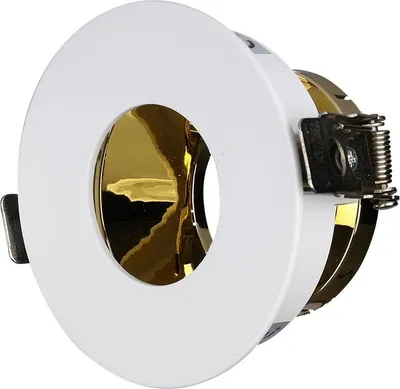 Obrázok produktu pre V-TAC LED reflektor - Zapustené svetlo - GU10 - IP20 - Biela + zlatá