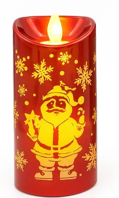 Obrázek produktu pro LED svíčka s pohyblivým plamenem na baterie, vánoční dekorace