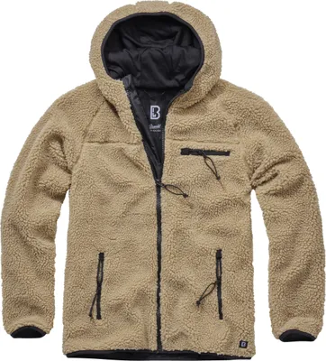 Produktbild von Brandit Teddyfleece Worker Jacke, sand, L