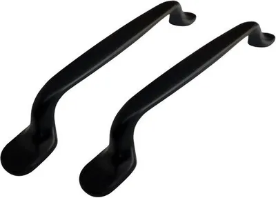 Productafbeelding van By MJM Laredo kastgreep zwart – 96mm boormaat – set van 2