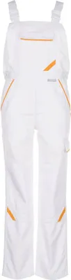Produktbild von Größe 50 Herren Planam Highline Latzhose reinweiß gelb Modell 2337