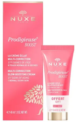 Productafbeelding van Prodigieuse Boost Multi-Correction: Geschenkpakket voor de verzorging van normale tot droge huid