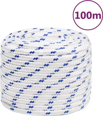 Produktbild von Bootsseil Weiß 16 mm 100 m Polypropylen