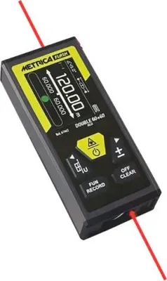 Image de Télémètre Double Alu 60 + 60 m - METRICA - 61662