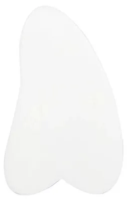 Produktbild von Verk 24361 Guasha-Massageplatte, weiß