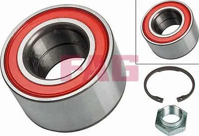 Zdjęcie produktu dla Zestaw łożyska koła FAG 713 6140 30
