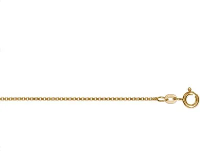 Obrázok produktu pre Kette Venezia square 1,20 mm 333/- Gelbgold 50 cm