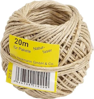 Produktbild von Naturfaserbindfaden 20m 50g