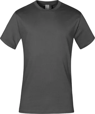 Zdjęcie produktu dla Męska koszulka Premium-T, stalowo-szara (jednolita), XXL