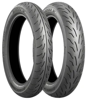 Productafbeelding van Bridgestone motorbanden, banden voor auto's, Battlax SC R (110/80-14 TL 53P, achterband, voor motorfietsen)