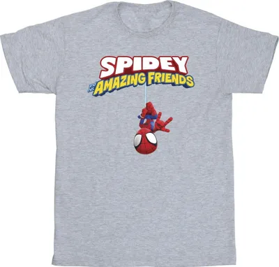 Produktbild von Marvel - "Hanging Upside Down" T-Shirt für Herren BI45516 (M) (Grau)