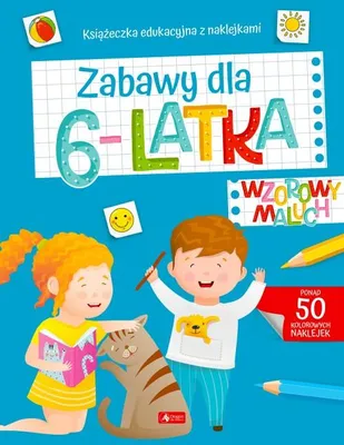 Immagine prodotto di Zeszyt edukacyjny Zabawy dla 6-latka Wzorowy Maluch