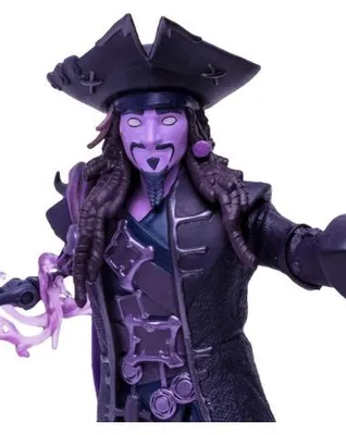 Produktbild von McFarlane Toys Disney Mirrorverse Actionfigur Jack Sparrow Fractured Gold Label Series 18 cm