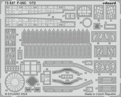 Produktbild von Eduard Acceories 73837 - 1:72 F-35C - Neu