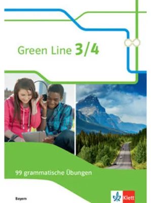 Immagine prodotto di Green Line 3/4. 99 grammatische Übungen mit Lösungen 7./8. Klasse. Ausgabe Bayern ab 2017