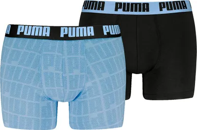 Produktbild von Puma Logo Print Boxershorts 2 Einheiten Blau,Schwarz 2XL Mann Blau,Schwarz 2XL