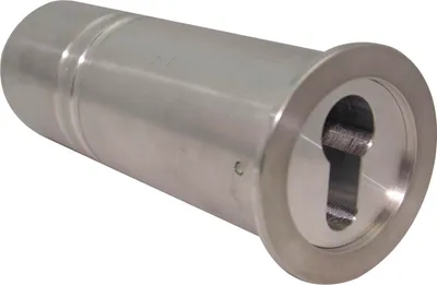 Produktbild von Rohrtresor klein econ 78 ohne Maueranker, Rohr ø 50 mm, Länge 143 mm, Aluminium