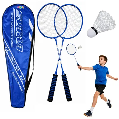 Obrázok produktu pre Bedmintonový set rakiet Poťah na raketoplán Modrý